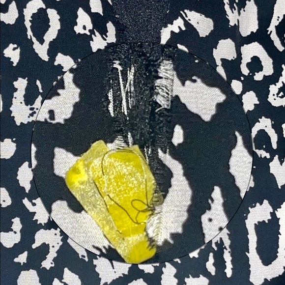 Joie Angeni Leopard Print Puff Sleeve Dress - Picture 3 of 3